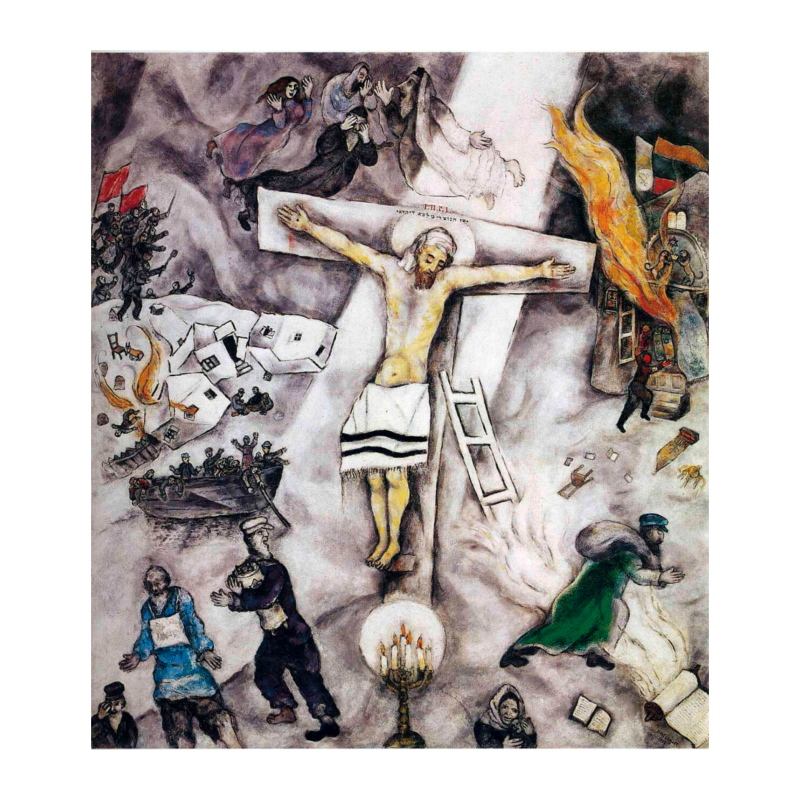 Chagall - Weiße Kreuzigung
