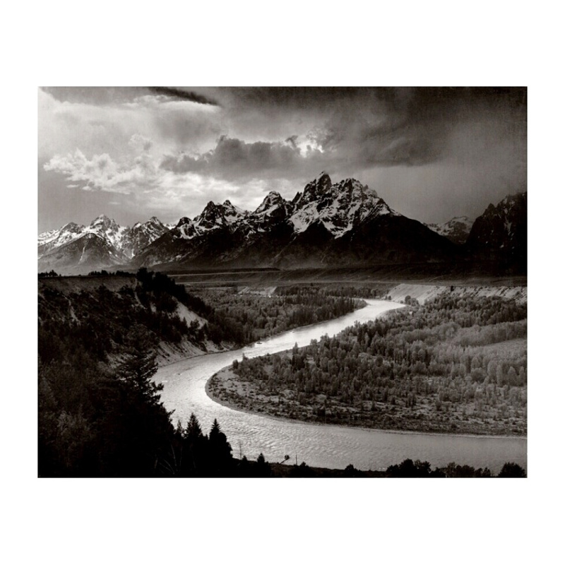Tetons and the Snake River, 1942