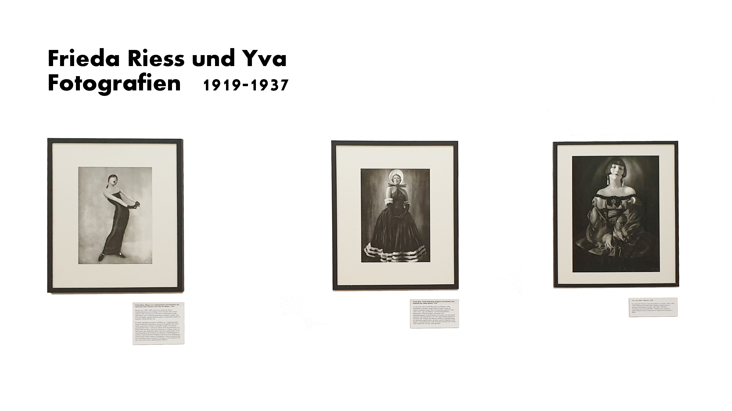 Frieda Riess und Yva - Opelvillen