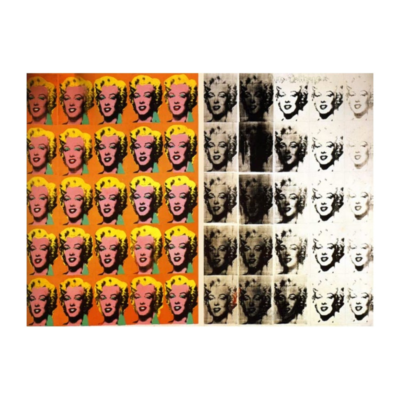 Warhol - Marilyn Diptych